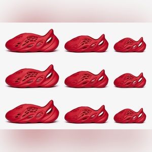 NEW ❤️The adidas Yeezy Foam Runner “Vermillion”